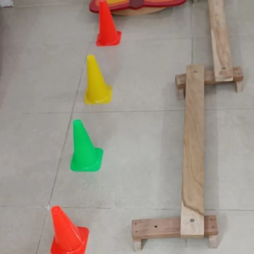 Occupational therapy movement setup in the clinic